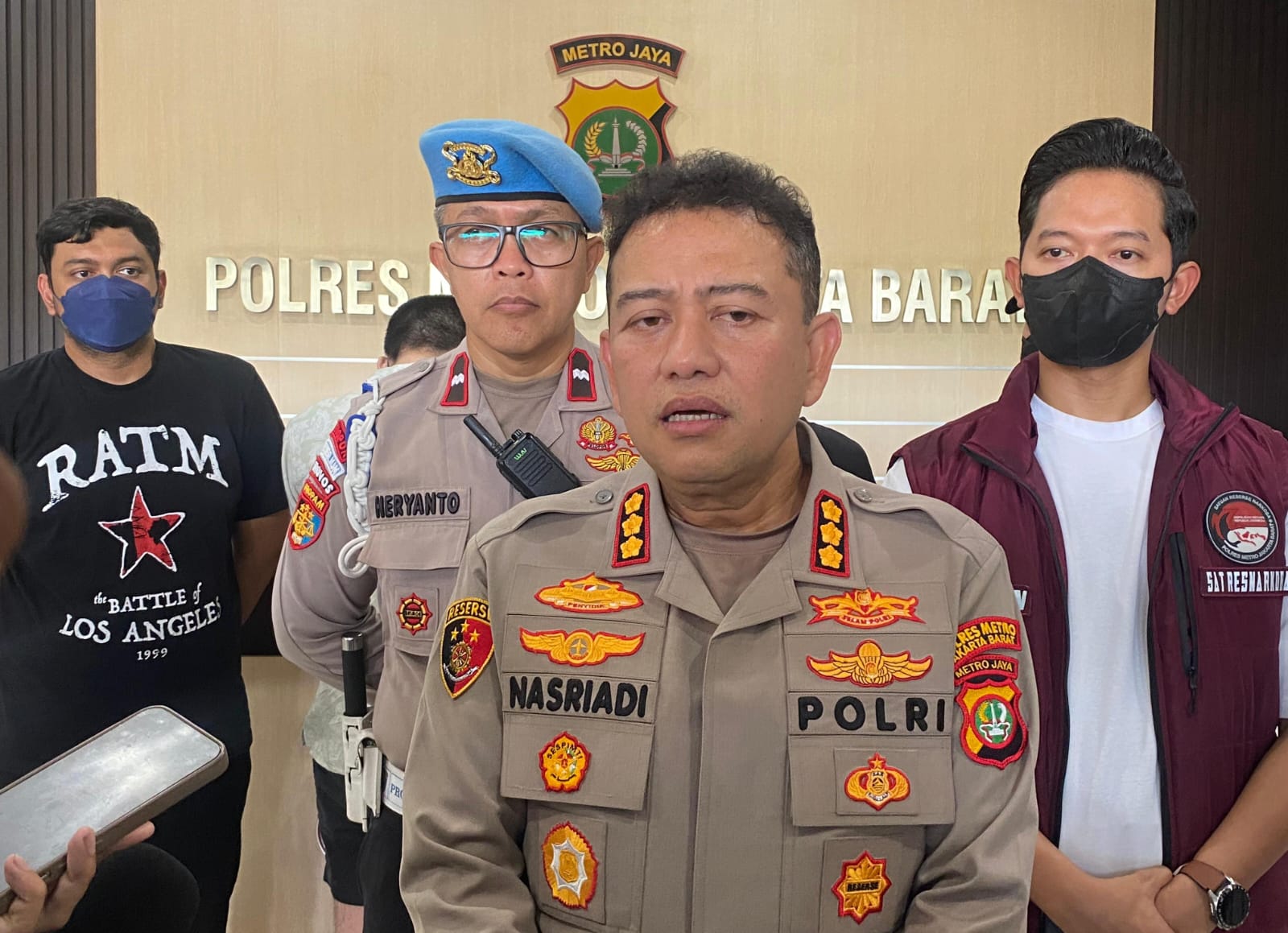 Pengedar Narkotika Pemasok Revaldo Ditangkap, Polres Jakbar Ungkap Keduanya Residivis Narkoba
