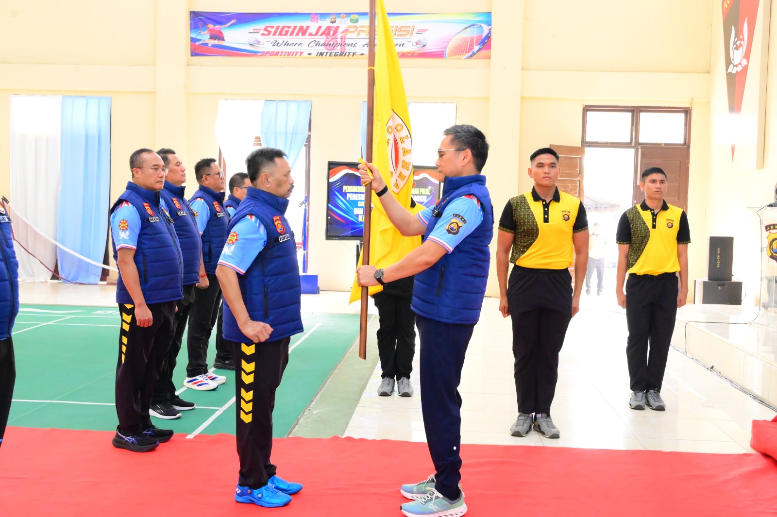 Kapolda Jambi Resmikan Lapangan Bulutangkis Siginjai Presisi dan Buka Turnamen Kapolda Cup 2026