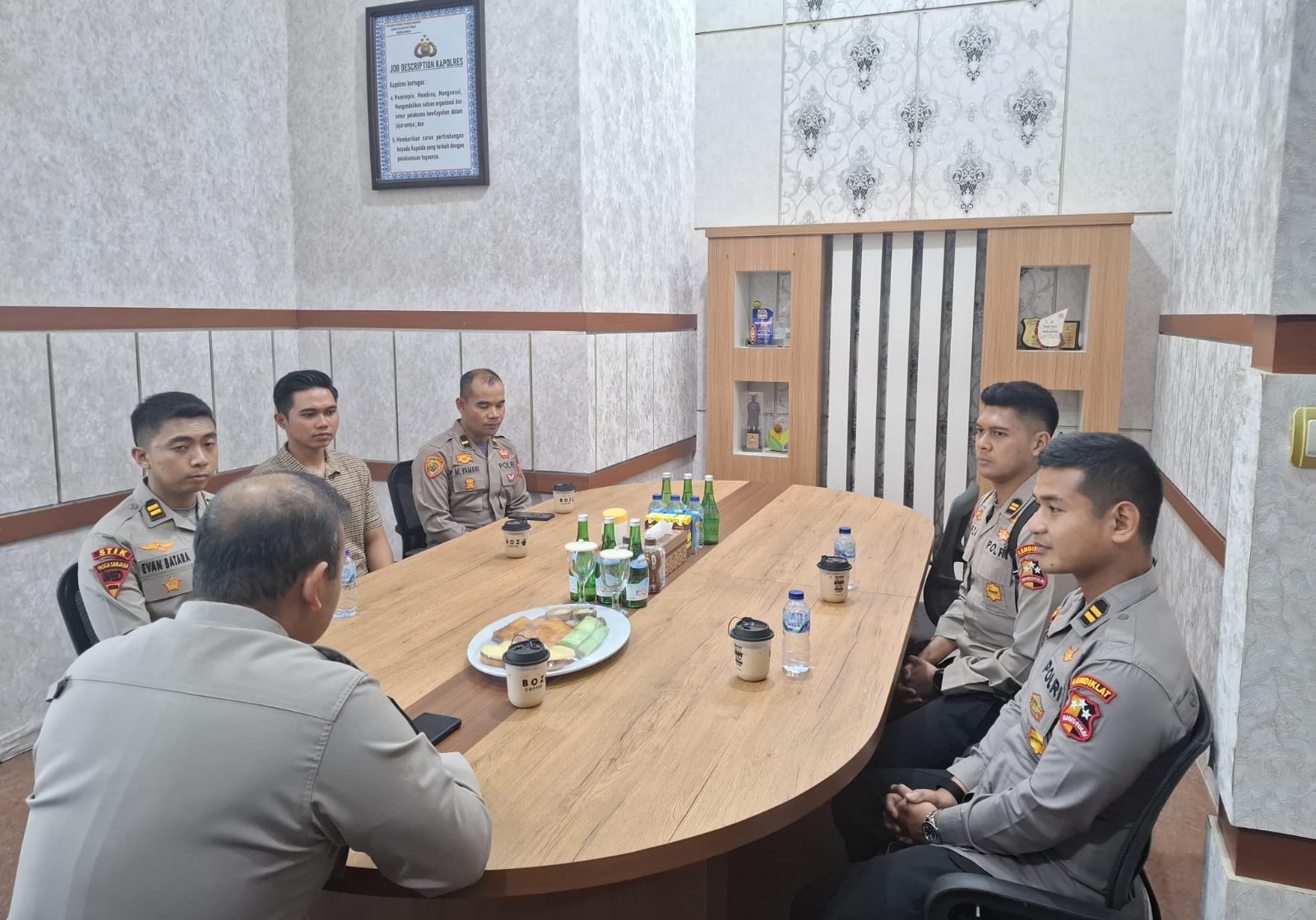 Cegah Karhutla, Kapolres Katingan Bekali Mahasiswa STIK dengan Edukasi Humanis