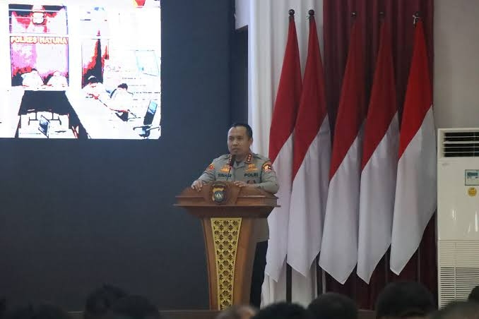 Beri Pengarahan di Polda Kepri, Kabareskrim Tegaskan Agar Seluruh Anggota Polri Jauhi Narkoba dan Perjudian