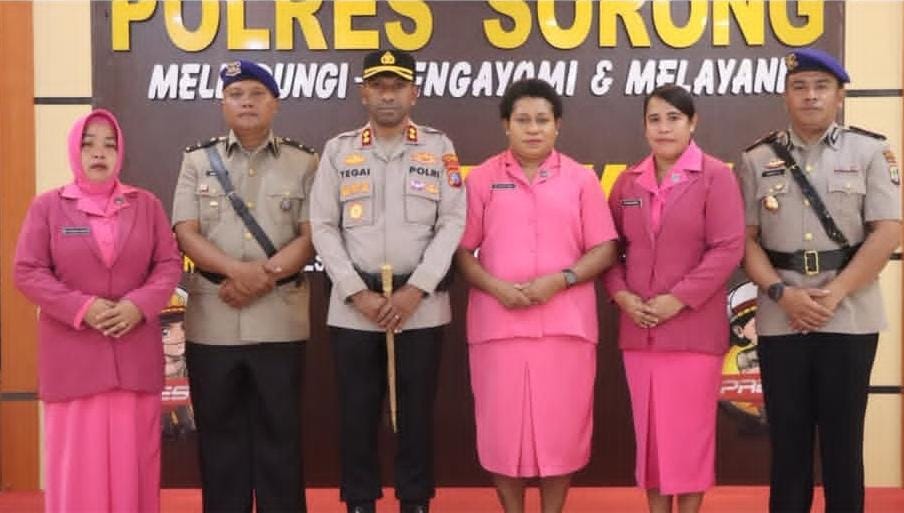Kapolres Sorong Pimpin Sertijab Kasat Polairud, Iptu Rudolf Fransiscus Angwarmas Resmi Menjabat