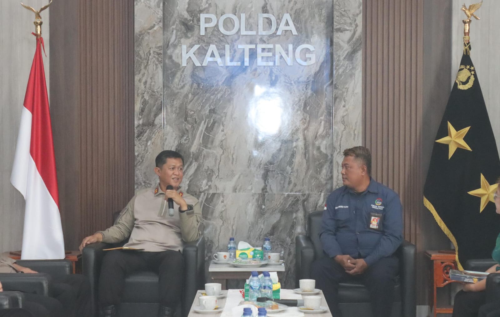 Perkuat Kemitraan, Kapolda Kalteng Terima Audiensi Pewarna PD Kalteng