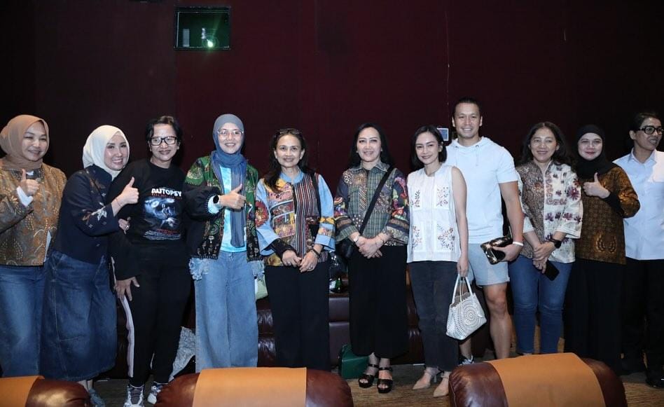 Gelar Nobar Film Forensik “Autopsy”, Bhayangkari Pererat Silaturahmi Lintas Generasi di HKGB ke-74