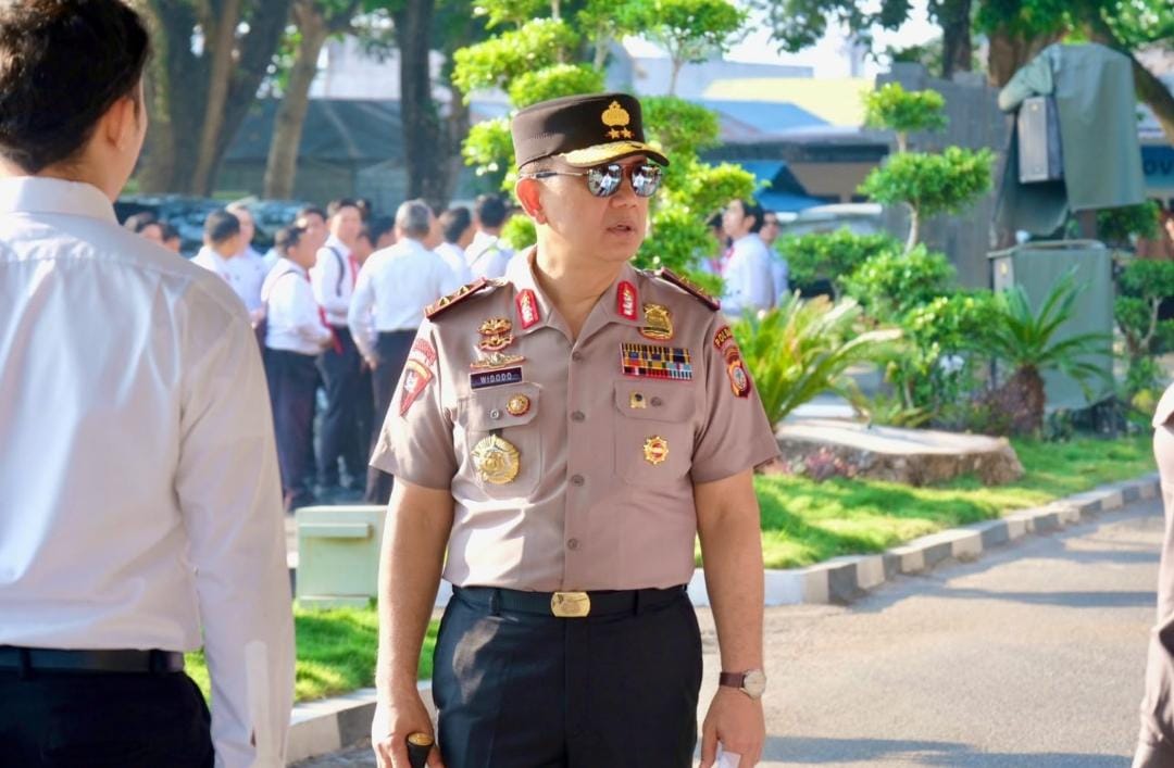 Pimpin Apel Gabungan, Kapolda Gorontalo Tekankan Deteksi Dini dan Kesiapsiagaan Kamtibmas