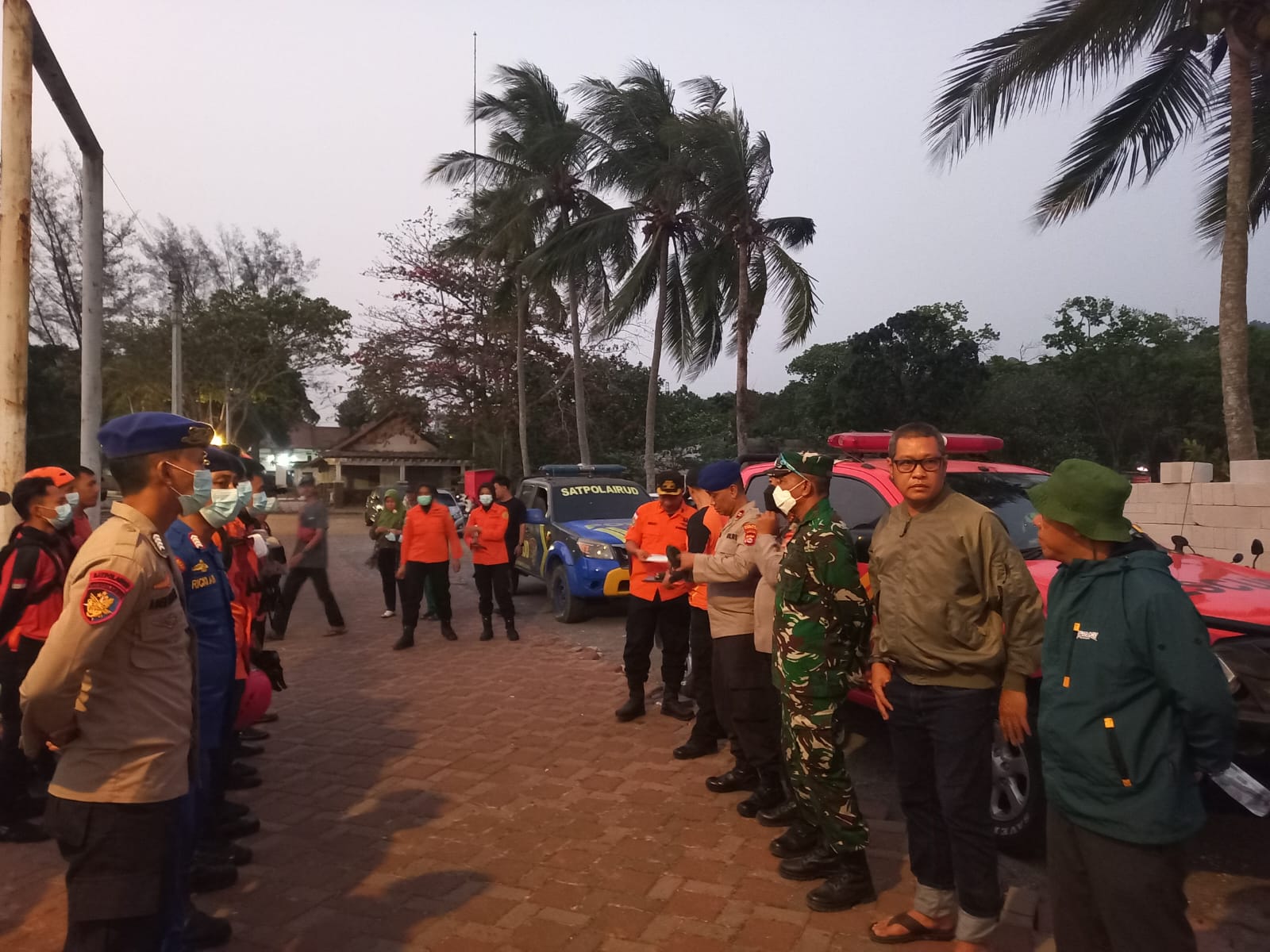 Polda Banten dan Basarnas Lakukan Pencarian Rombongan Jurnalis yang Hilang Kontak di Selat Sunda