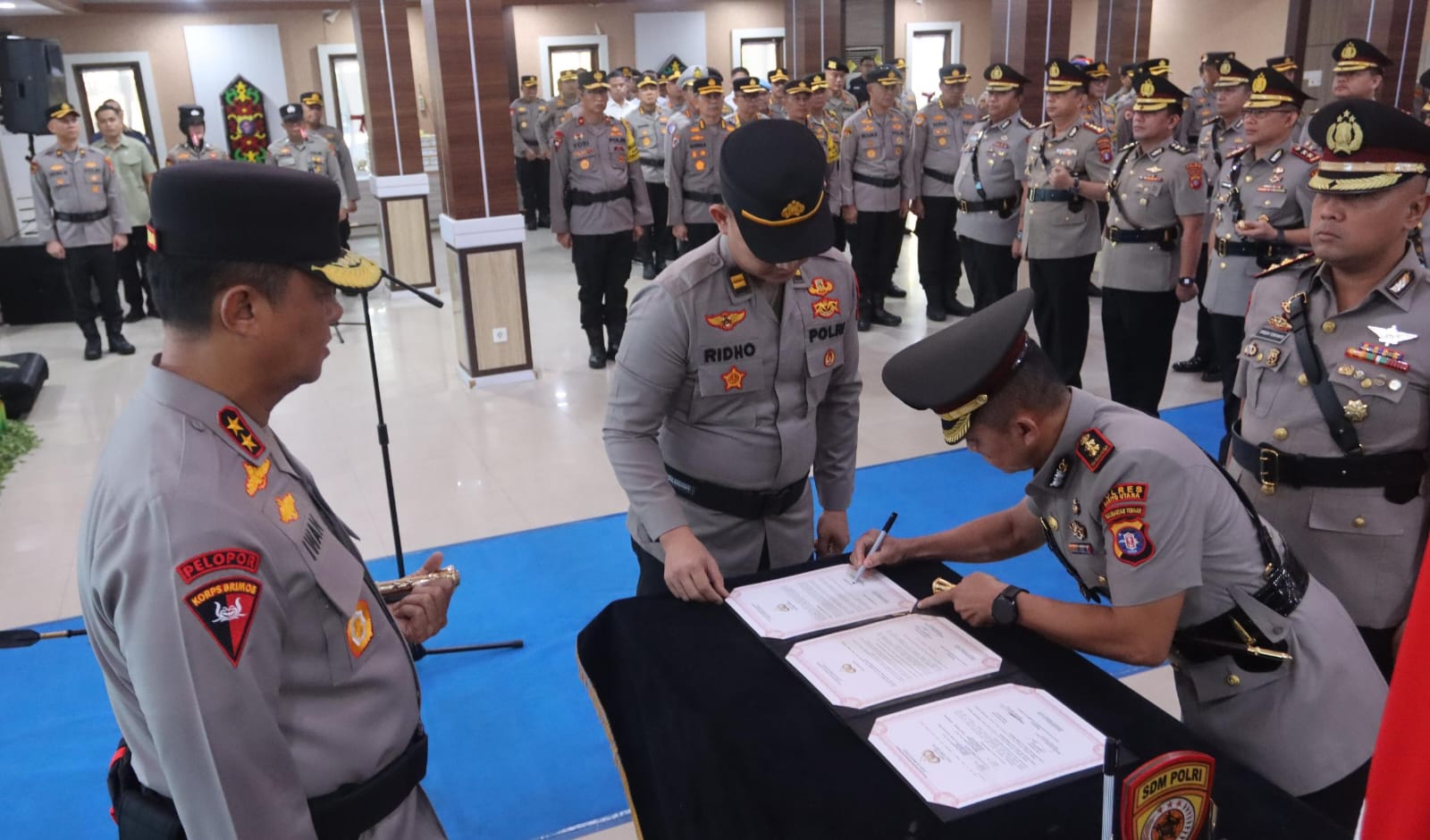 Sertijab Dipimpin Kapolda Kalteng, Kapolresta Palangka Raya dan 6 Kapolres Jajaran Resmi Berganti