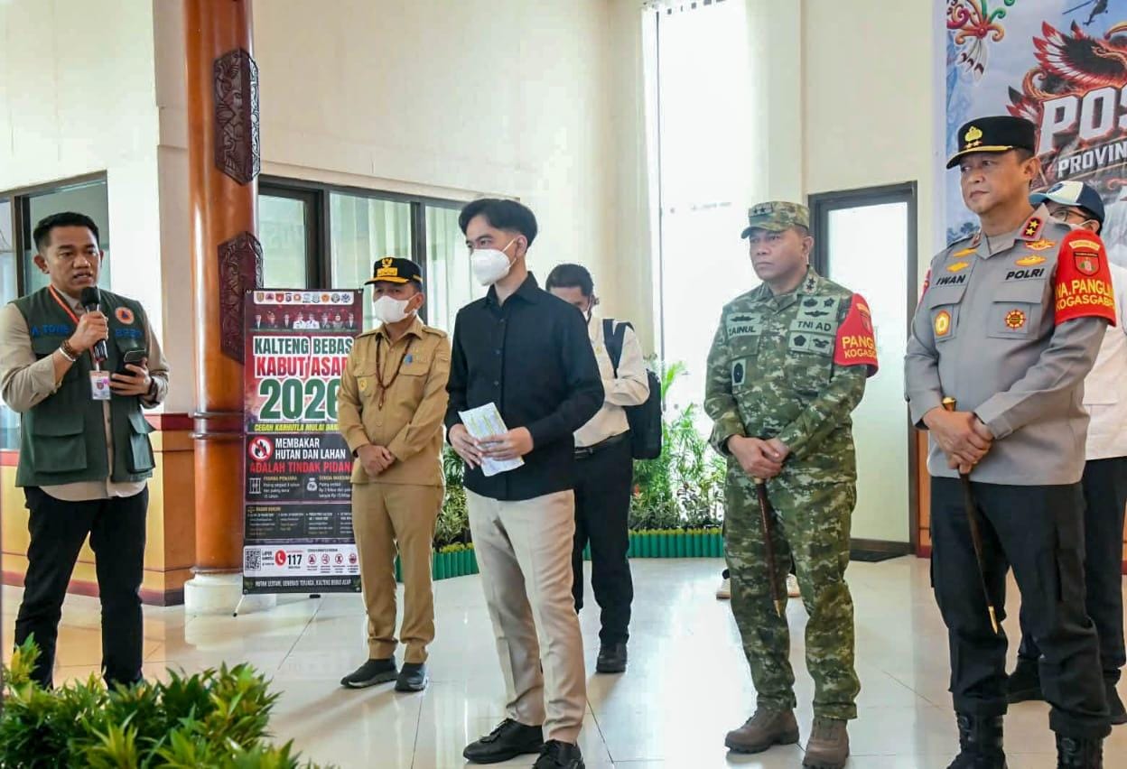 Kapolda Kalteng Bersama Forkopimda Sambut Kunjungan Kerja Wapres RI di Bumi Tambun Bungai