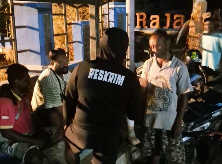 Cegah Kriminalitas 3C, Tim Opsnal Sat Reskrim Polres Raja Ampat Sisir Wilayah Rawan Guna Jaga Kamtibmas