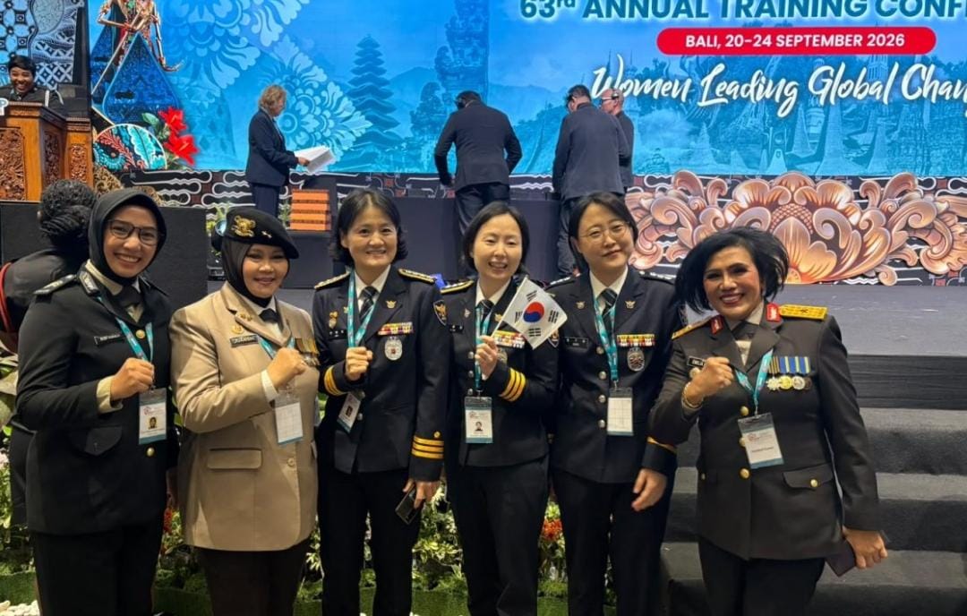 Dari Gorontalo ke Panggung Global: Polwan Polda Gorontalo Tampil di IAWP Annual Training Conference 2026