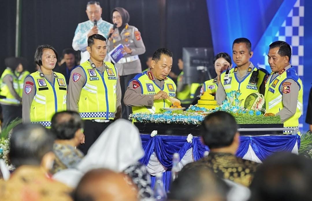 Hadiri Syukuran Hari Lalu Lintas Bhayangkara ke-71, Kapolri: Teruslah Jadi Pelopor Keselamatan