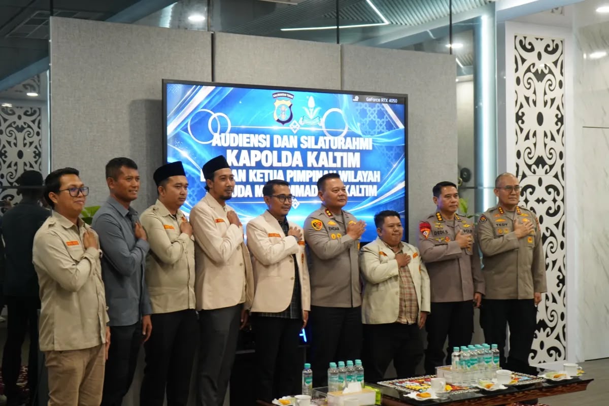Kapolda Kaltim Ajak Pemuda Muhammadiyah Bersama Jaga Kerukunan dan Kamtibmas
