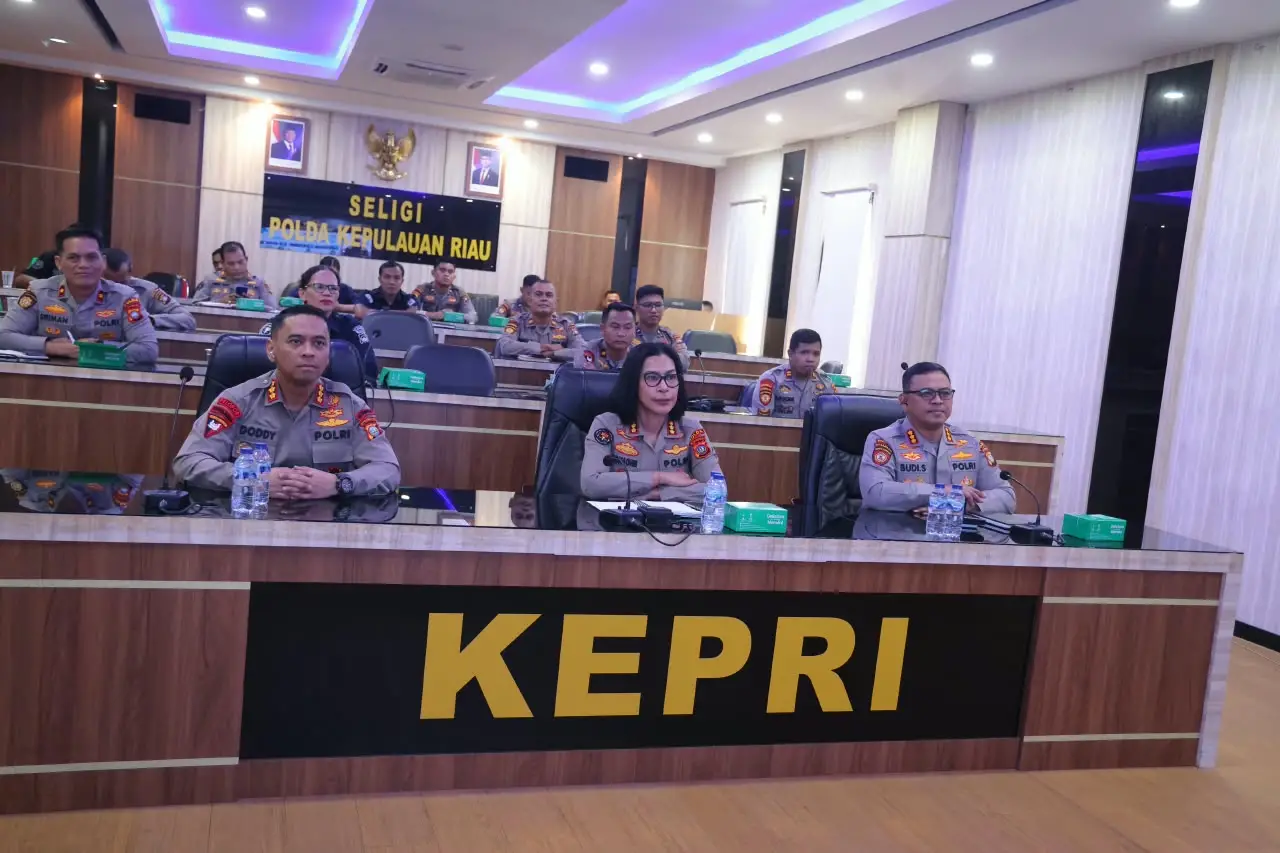 Polda Kepri Ikuti Dialog Penguatan Internal Polri Ke-3 TA 2026, Dalam Mengawal Aspirasi dan Menangkal Disinformasi