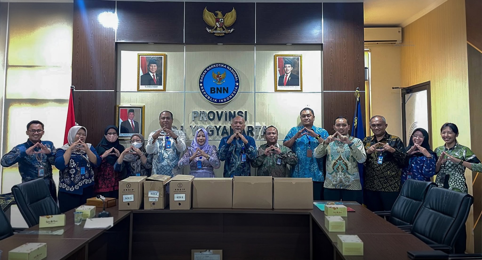BNNP DIY MUSNAHKAN 1.167 BERKAS ARSIP, WUJUDKAN TATA KELOLA PEMERINTAHAN YANG AKUNTABEL