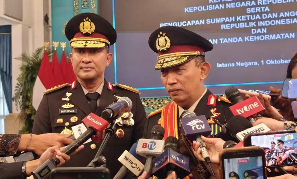 Ini Pesan Jenderal Polisi (Purn) Listyo Sigit Prabowo untuk Kapolri Jenderal Polisi Suyudi Ario Seto