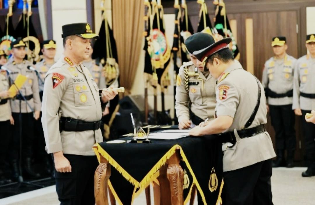 Kapolri Jenderal Suyudi Ario Seto Pimpin Sertijab dan Kenaikan Pangkat PJU Mabes dan Sejumlah Kapolda