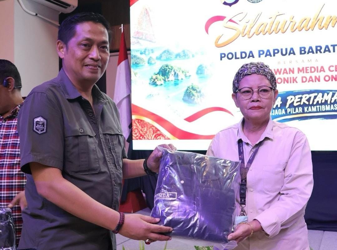 Sinergi Jaga Kamtibmas, Polda Papua Barat Daya dan Insan Pers Gelar Silaturahmi Hangat
