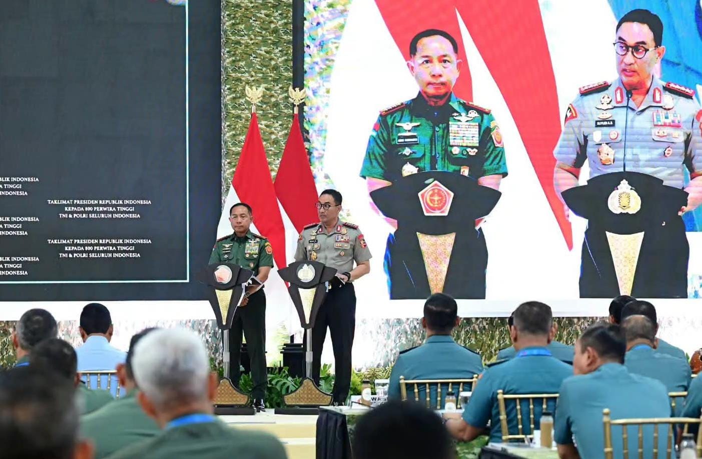 Taklimat Akbar di Istana: Kapolri Jenderal Suyudi Tegaskan Polri Siap Kawal Penuh Program Prioritas Prabowo-Gibran