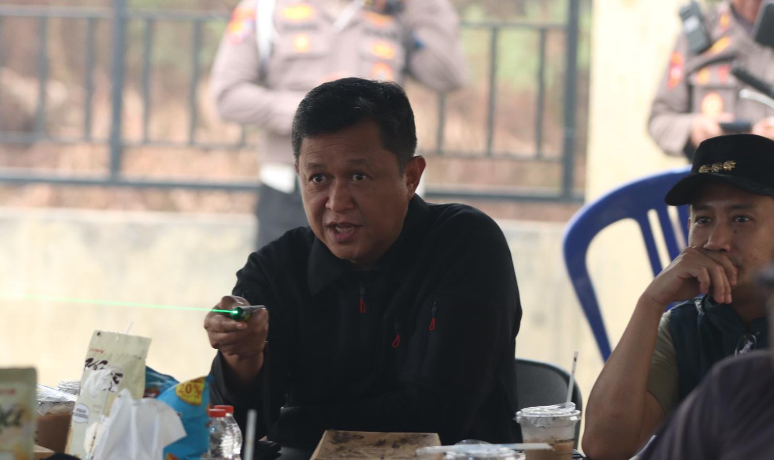 Kapolda Kalteng Tegaskan Pengoptimalan Penyekatan Api, Cegah Meluasnya Karhutla di Banturung