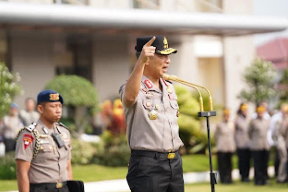 Apel Perdana Kapolda Jateng: Tindak Tegas, Tidak Ada Toleransi bagi Anggota Bekingi Judi dan Narkoba!