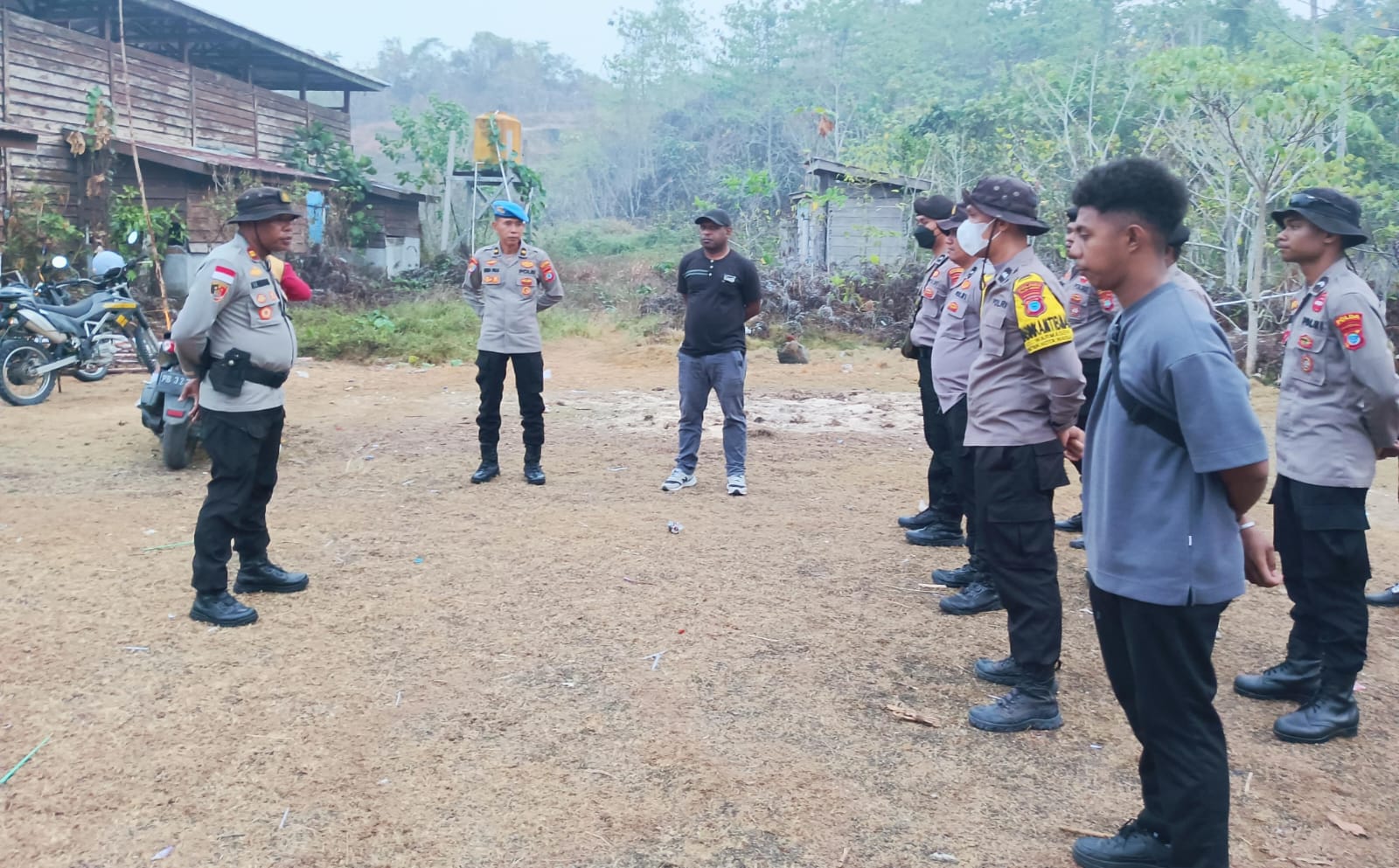 Aksi Sigap Polres Raja Ampat Amankan Turnamen Sepak Bola Trofeo Club TKBM 2026