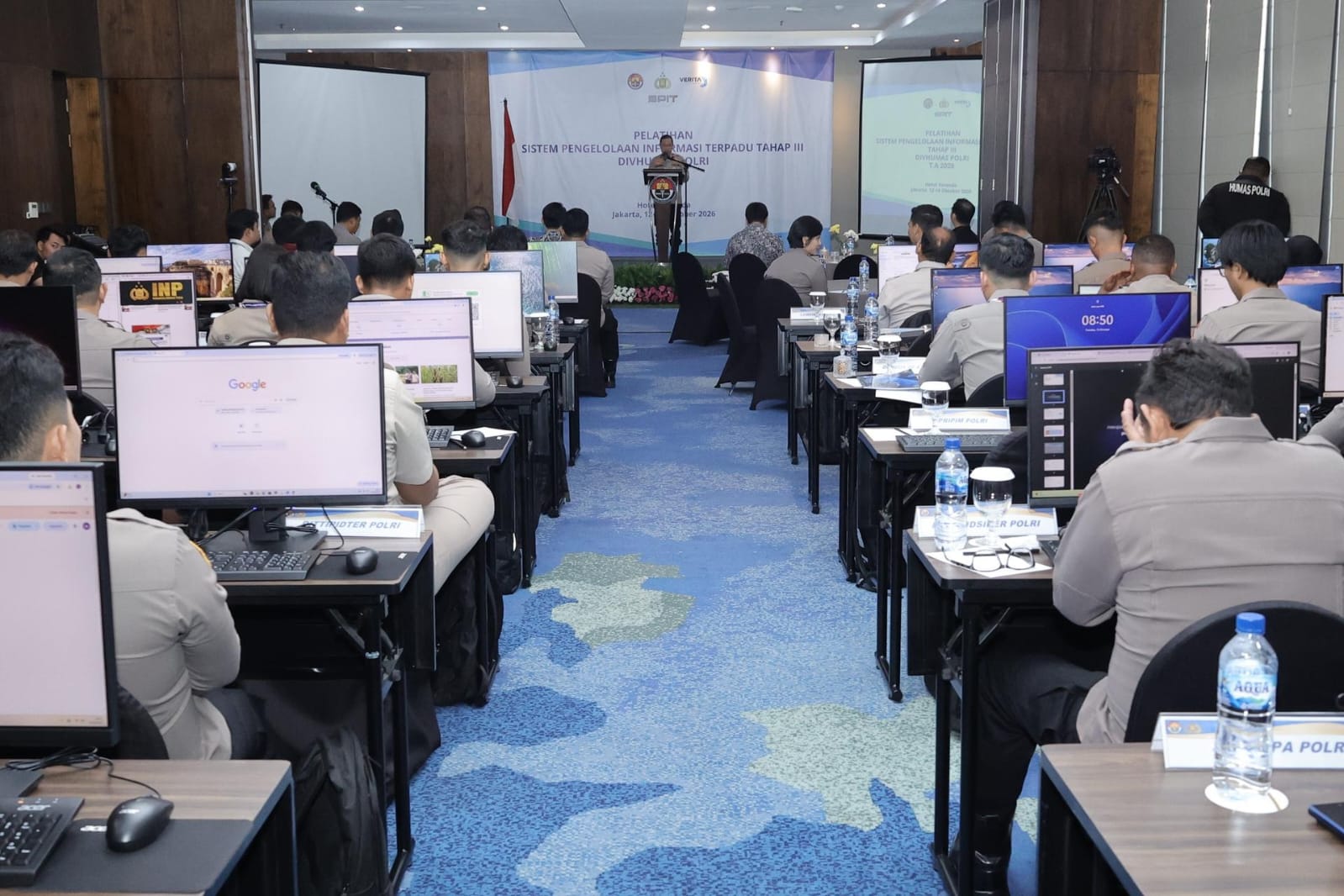 Tingkatkan Kualitas Pengelolaan Informasi, Operator SPIT PPID Satker Mabes Polri dan Polda-Polres Jajaran Ikuti Pelatihan