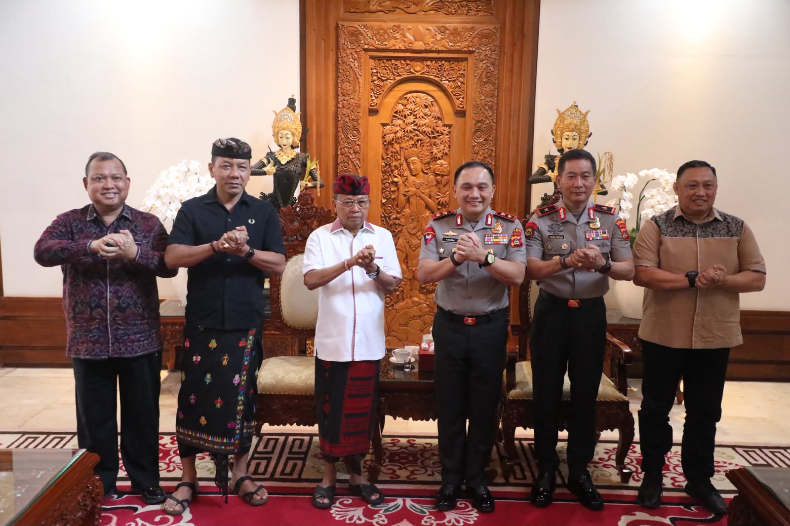 Jalin Sinergitas Berkelanjutan, Kapolda Bali Lakukan Kunjungan Silaturahmi Perdana ke Gubernur Bali