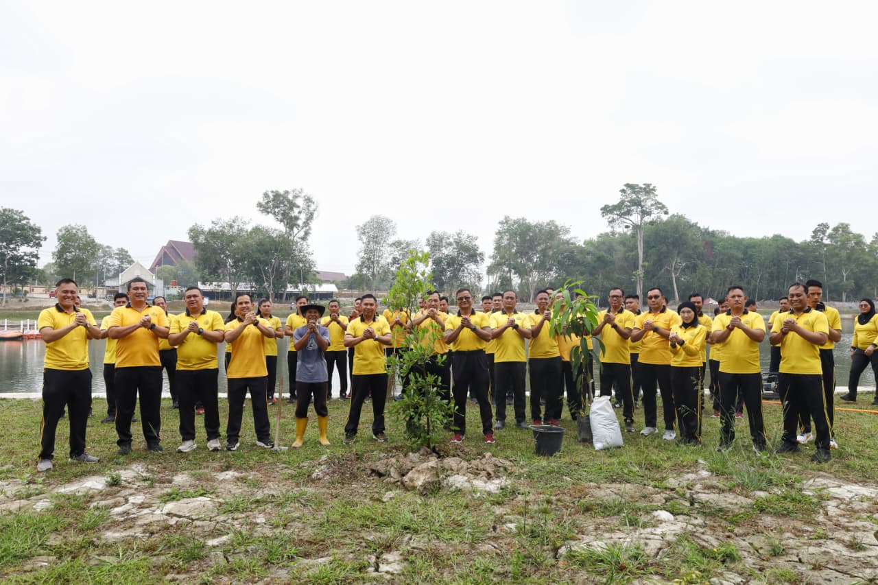 Dukung Program 100 Hari Kapolri, Polda Babel Gelar Aksi Green Policing di Bhaypark