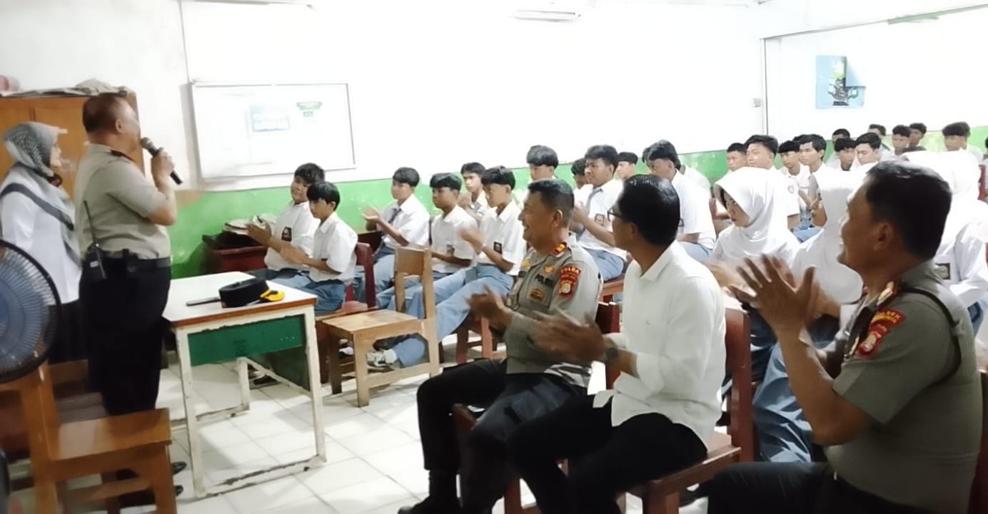 Pesan Menyentuh Kapolsek Tanjung Priok untuk Pelajar: Sayangi Diri, Jaga Masa Depan