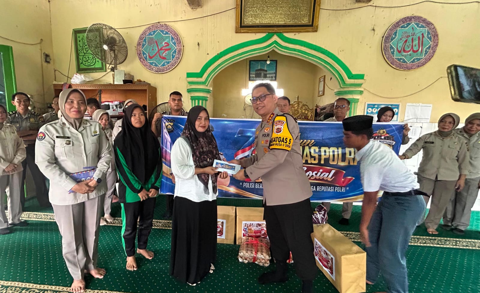 Sambut Hari Jadi ke-75 Humas Polri, Bidhumas Polda Jambi Gelar Bakti Sosial di Panti Asuhan Ainul Yaqin