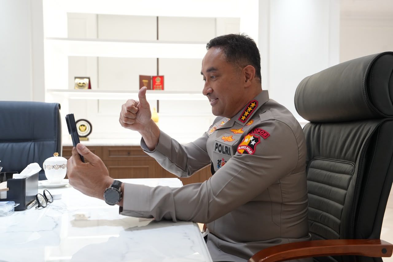 Kapolri Jenderal Suyudi Beri Dukungan kepada Iptu Agus yang Alami ISPA saat Bertugas Padamkan Karhutla