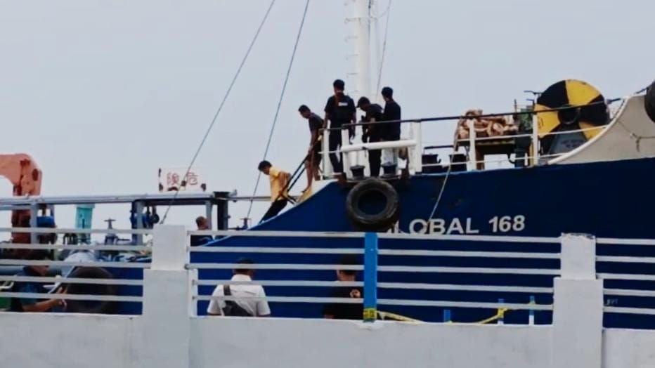 Tim Gabungan Amankan Kapal Tanker MT Global 168, Diduga Angkut 3 Ton Sabu Cair Jaringan Internasional