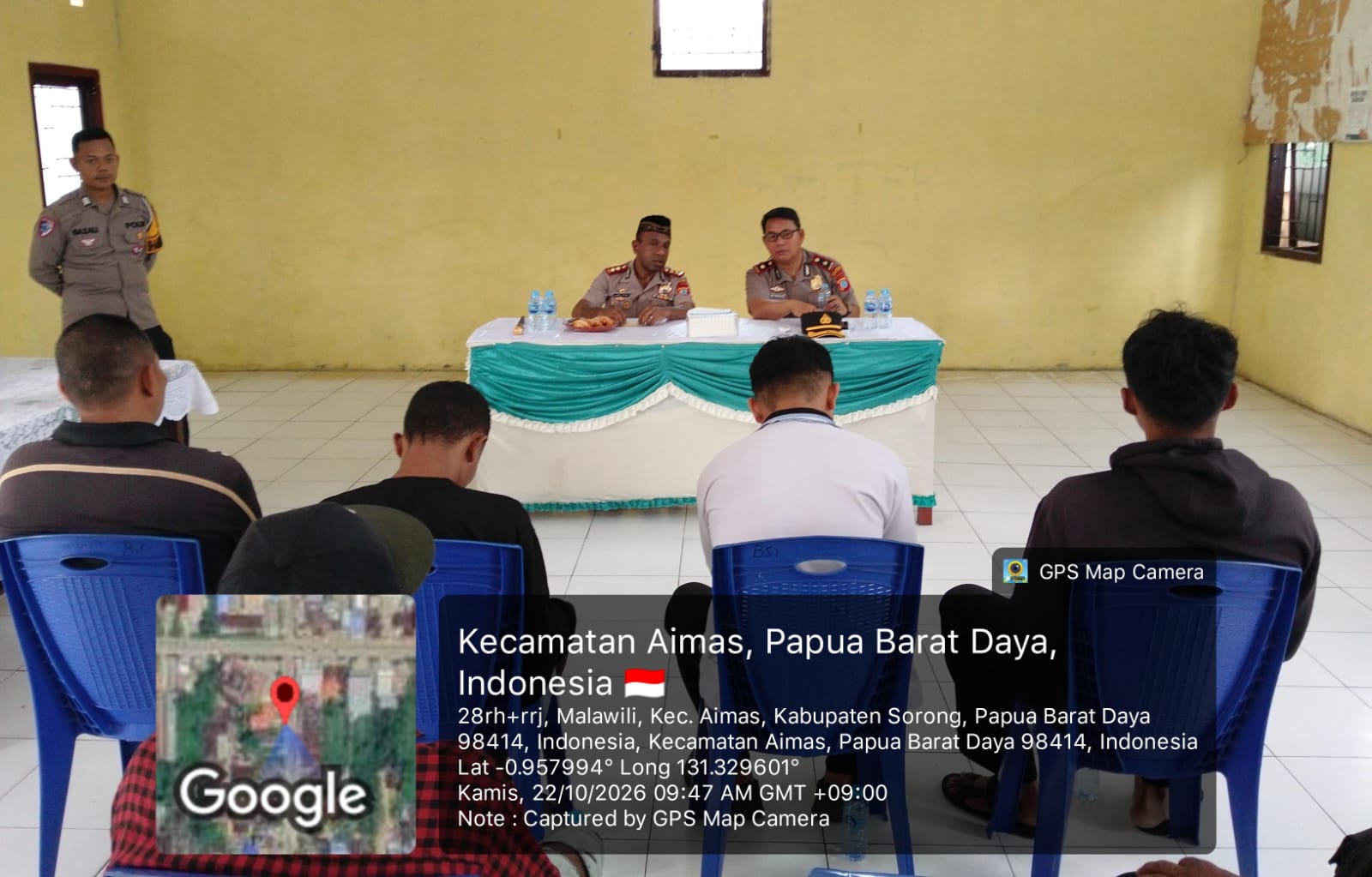 Dukung Program Prioritas Kapolri, Kapolres Sorong Pimpin Langsung Giat Polisi Peduli Pengangguran