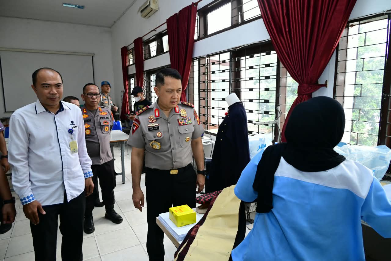 Kapolda Jambi Tinjau Pelatihan Vokasi, Dorong Program Polisi Peduli Pengangguran untuk Tingkatkan Produktivitas Masyarakat