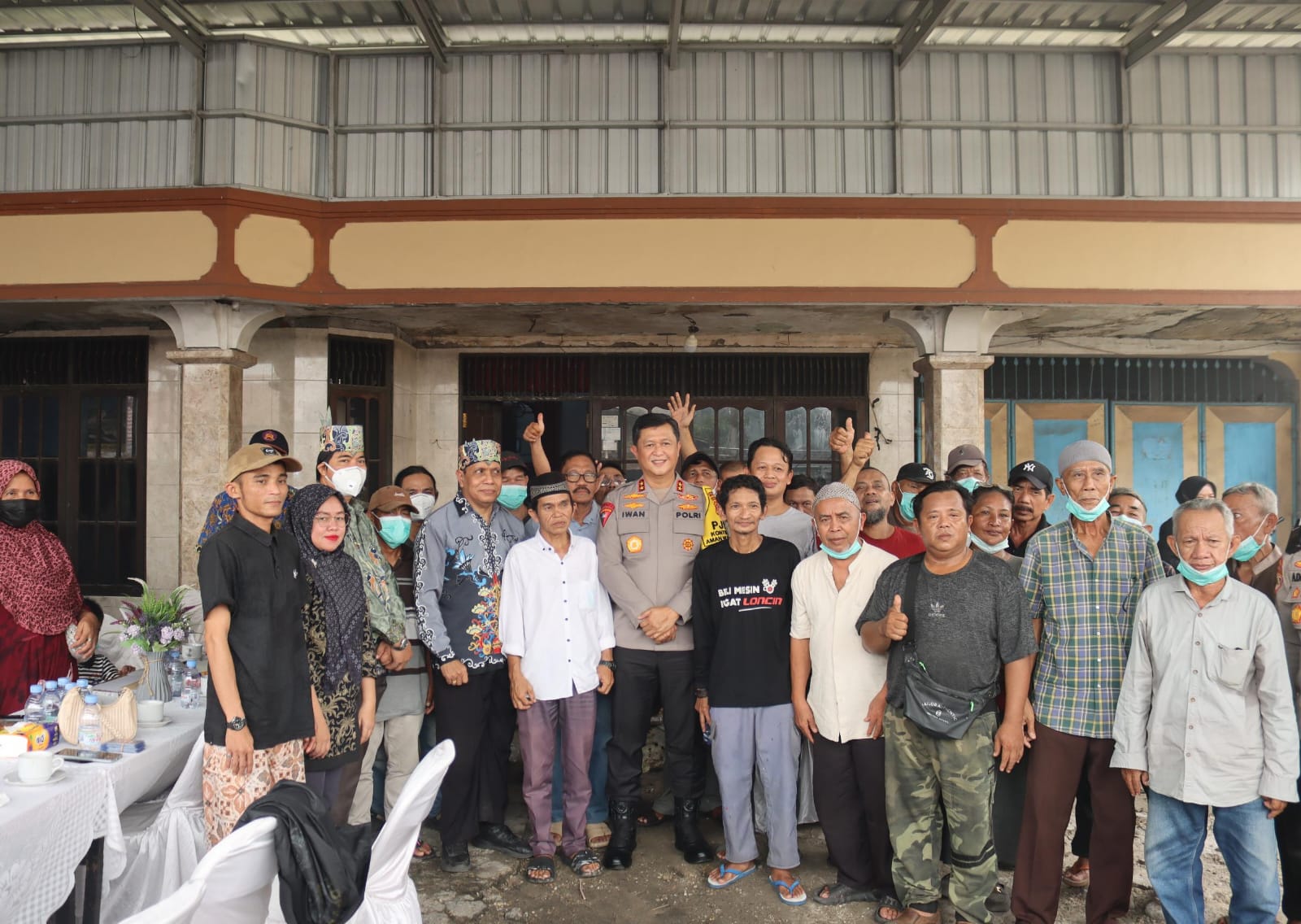 Kapolda Kalteng Tampung Aspirasi Warga, Dorong Pendataan dan Pelatihan Kerja melalui Program Poliran
