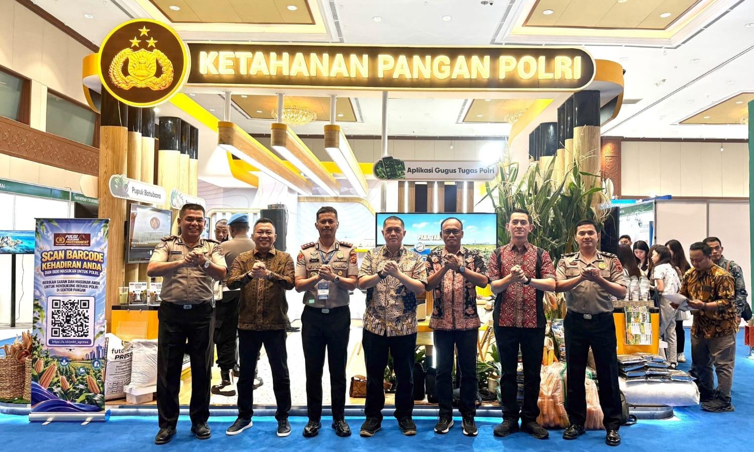 Polda Jambi Perkenalkan Benih SAS Siginjai Andalan Sejahtera di Agrinex Expo 2026, Dukung Kemandirian Petani