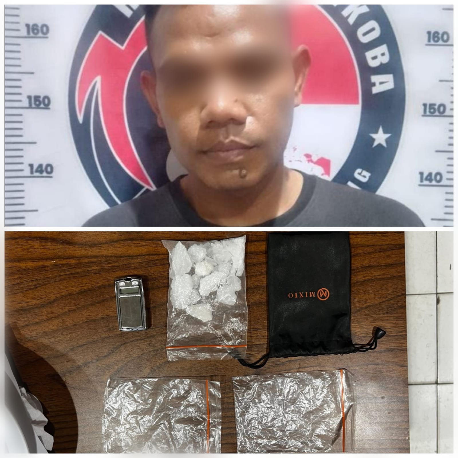 Polisi Sita 75,78 Gram Diduga Sabu di Kapuk, Seorang Pria Diamankan Polsek Cengkareng