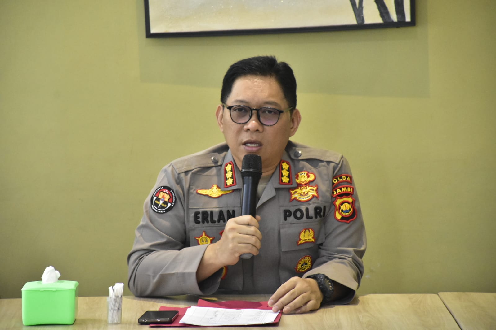Operasi Sarang Narkoba, Polda Jambi Amankan 213 Orang dan Sita 2,69 Kg Sabu