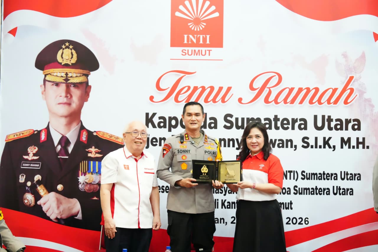 Kapolda Sumut Silaturahmi dengan INTI, Ajak Masyarakat Jaga Persatuan dan Kamtibmas