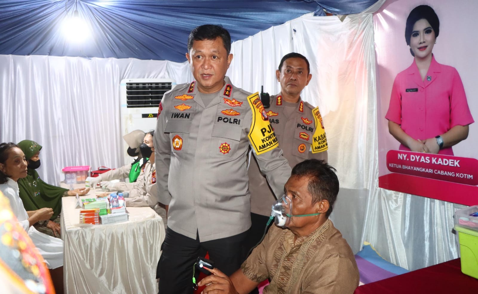 Pastikan Pelayanan Optimal, Kapolda Kalteng Tinjau Rumah Oksigen Polres Kotim