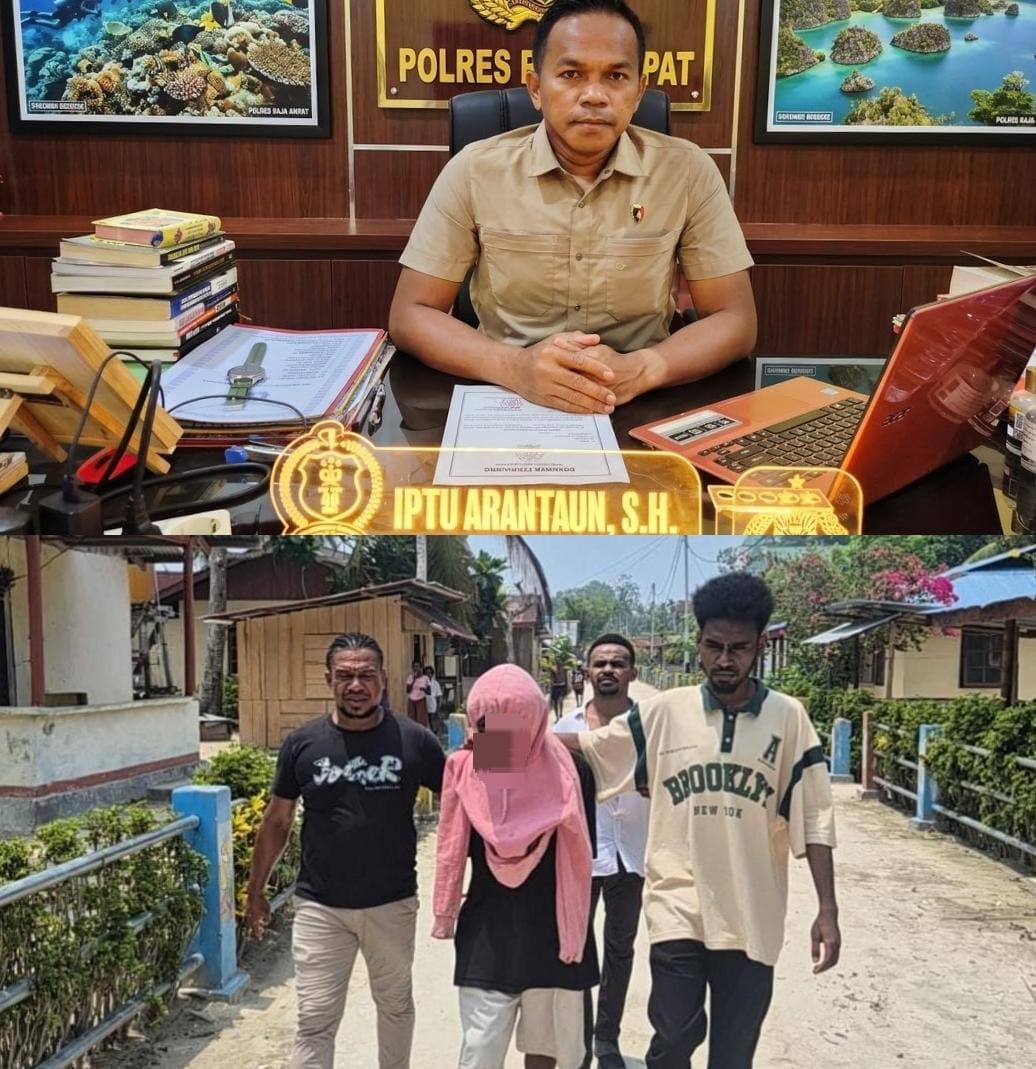 Kurang dari 7 Jam, Tim Satreskrim Polres Raja Ampat Amankan Terduga Pelaku Penikaman Karyawan Resort