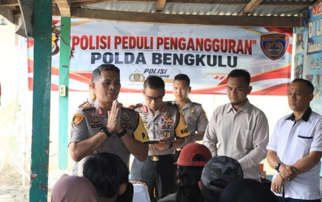 Kapolda Bengkulu Gelar Program Quick Wins POLIRAN, Serap Aspirasi Pengangguran di Bengkulu Tengah