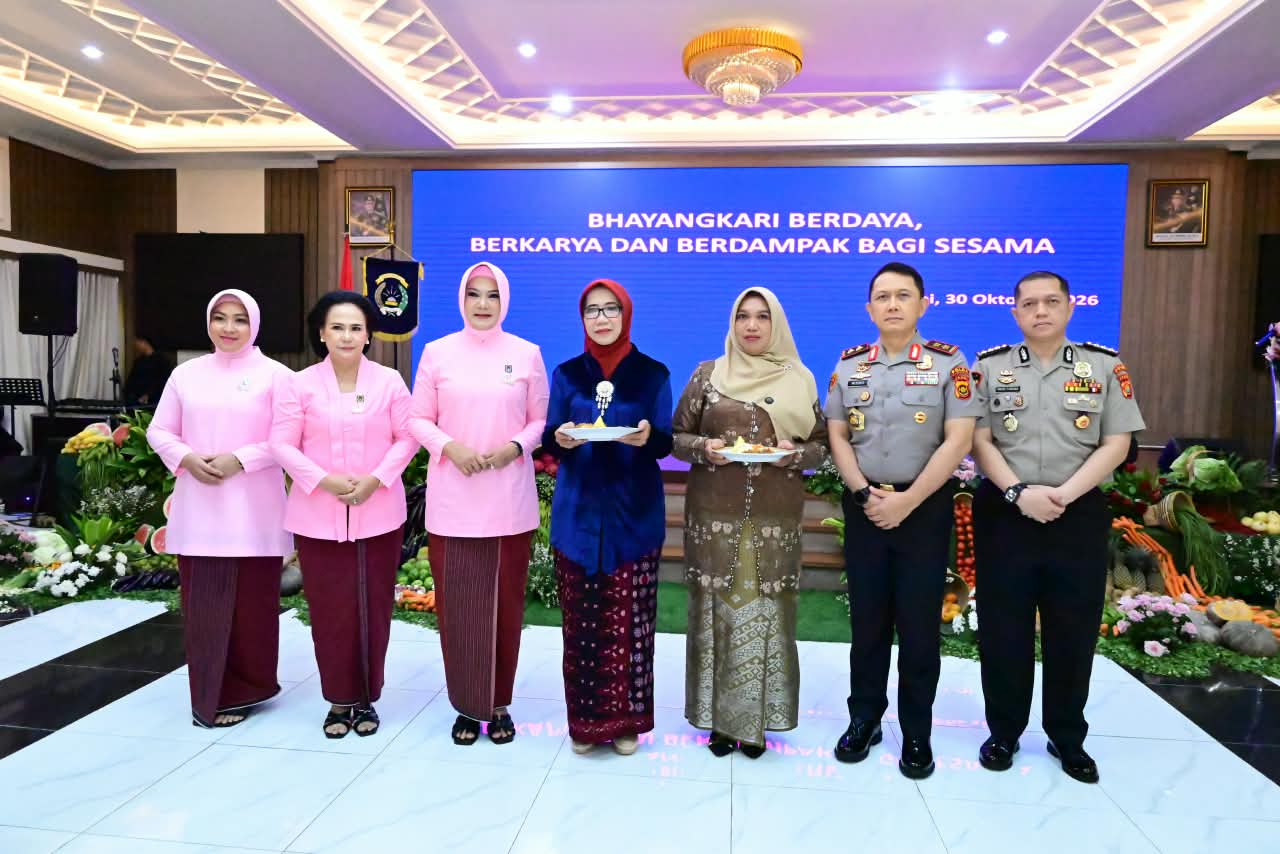 Kapolda Jambi Apresiasi Peran Bhayangkari, Dorong Organisasi Semakin Berdaya dan Berdampak bagi Masyarakat