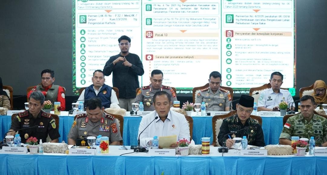 Bareskrim Polri Tetapkan 245 Tersangka Perorangan dan 20 Korporasi Terkait Karhutla